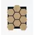 Hexagon Akustik Altıgen Duvar Paneli Karina 65cmx80cm