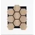 Hexagon Akustik Altıgen Duvar Paneli Sonoma - 65cmx80cm