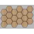 Jr.Hexagon Akustik Duvar Paneli Karina 55x87 cm