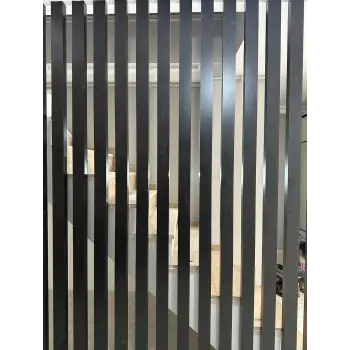 Antrasit Seperatör Bölme Profili 8cmx8cmx280cm