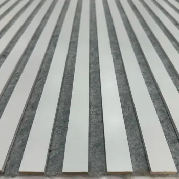 Beyaz Gri Slim Duvar Kaplama Paneli 100cmx280cm