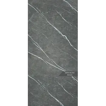 Nero Black Mermer Desenli Pvc Duvar Paneli 122cmx244cm