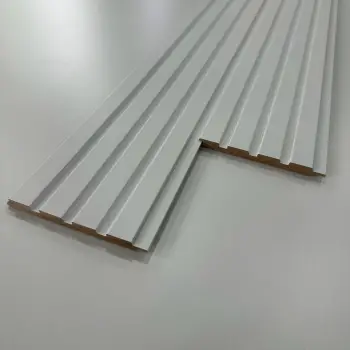 Beyaz Mdf Lambri Duvar Paneli 15cmx280cm