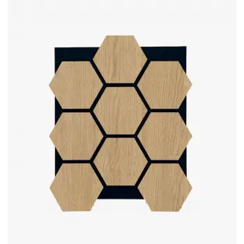 Hexagon Akustik Altıgen Duvar Paneli Karina 65cmx80cm