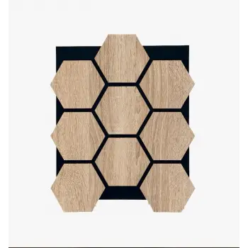 Hexagon Akustik Altıgen Duvar Paneli Sonoma - 65cmx80cm