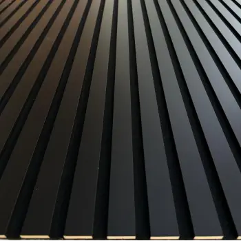 Siyah Slim Duvar Kaplama Paneli 100cmx280cm