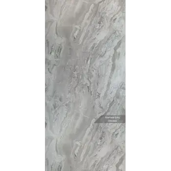 Marmori Grey Mermer Desenli Pvc Duvar Paneli 122cmx244cm