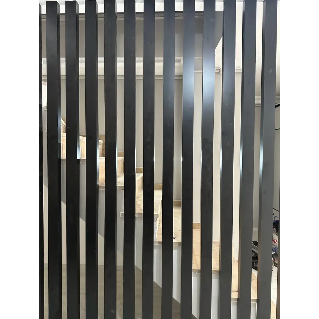 Antrasit Seperatör Bölme Profili 8cmx8cmx280cm