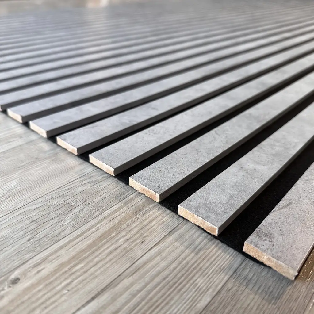 Beton Gri Slim Duvar Kaplama Paneli 100cmx275cm