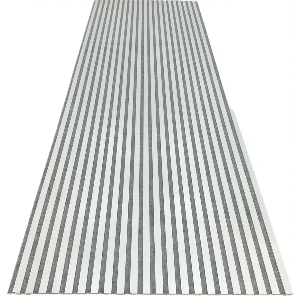 Beyaz Gri Slim Duvar Kaplama Paneli 100cmx280cm