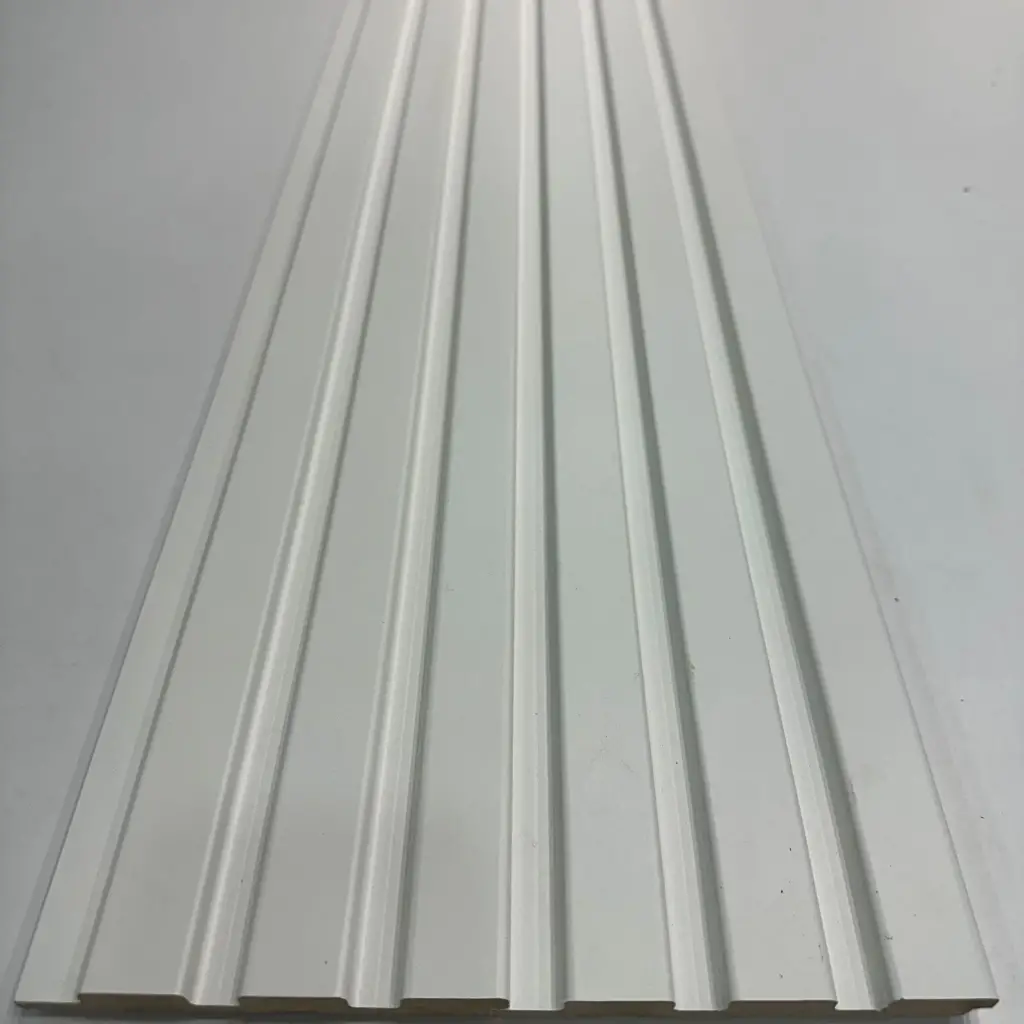 Beyaz Mdf Duvar Lambri Panel 12cmx275cm (12mm)