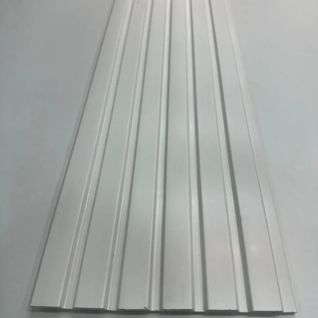 Beyaz Polimer Lambri Duvar ve Tavan Paneli - 12mm