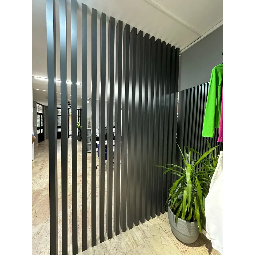 Antrasit Seperatör Bölme Profili 5cmx8cmx280cm