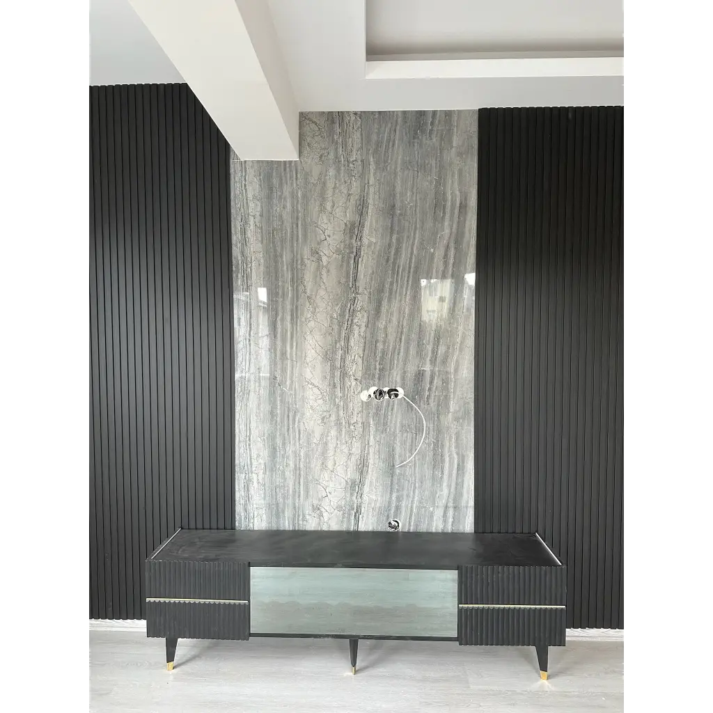 Titan Grey Mermer Desenli Pvc Duvar Paneli 122cmx244cm