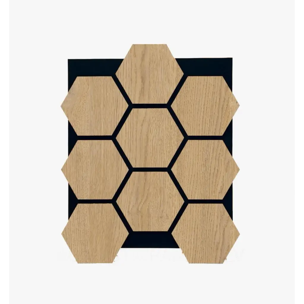 Hexagon Akustik Altıgen Duvar Paneli Karina 65cmx80cm
