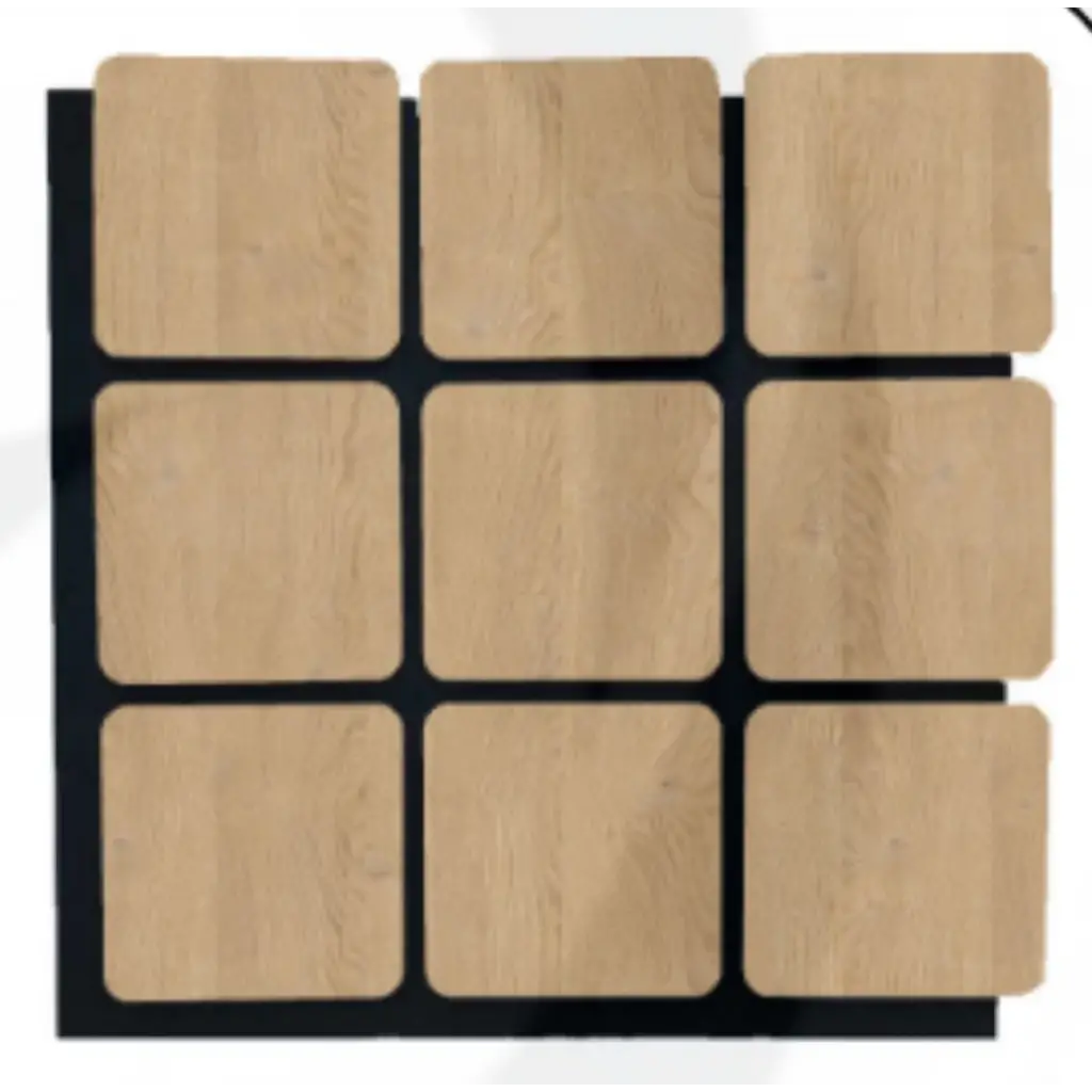 Kare Akustik Altıgen Duvar Paneli Karina 60cmx60cm