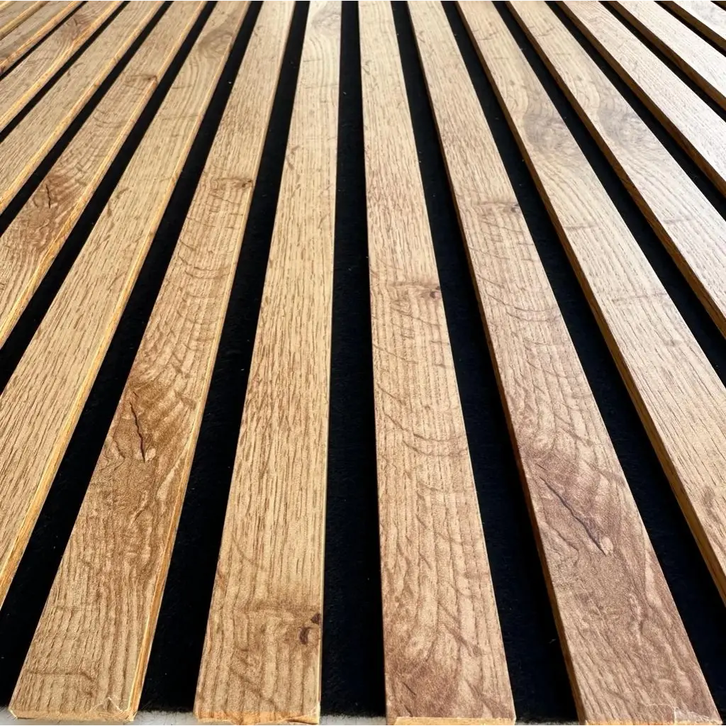 Meşe Slim Duvar Kaplama Paneli 100cmx280cm