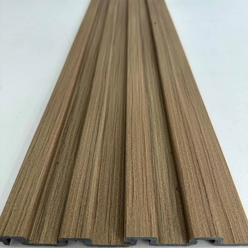 Natural Ceviz Polimer Duvar ve Tavan Paneli - 18mm