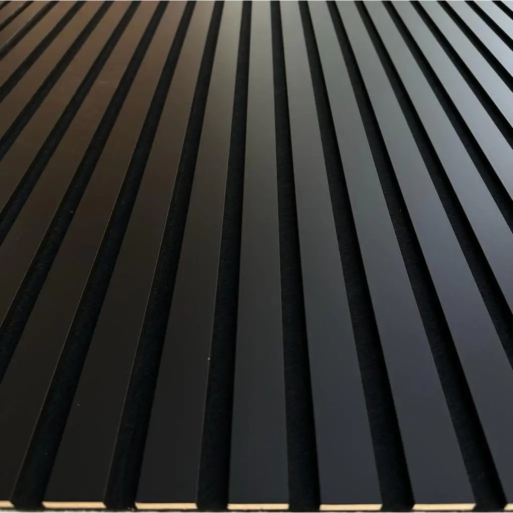 Siyah Slim Duvar Kaplama Paneli 100cmx280cm