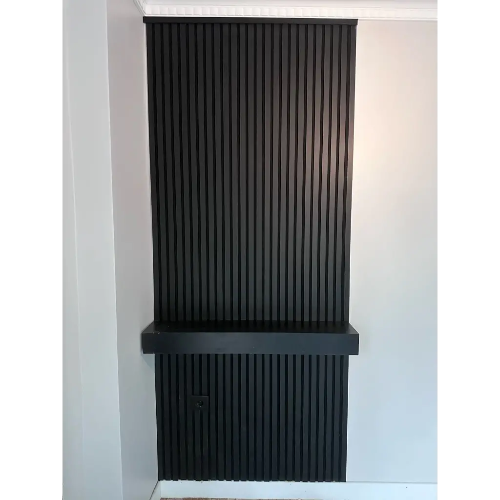 Siyah Slim Duvar Kaplama Paneli 100cmx280cm