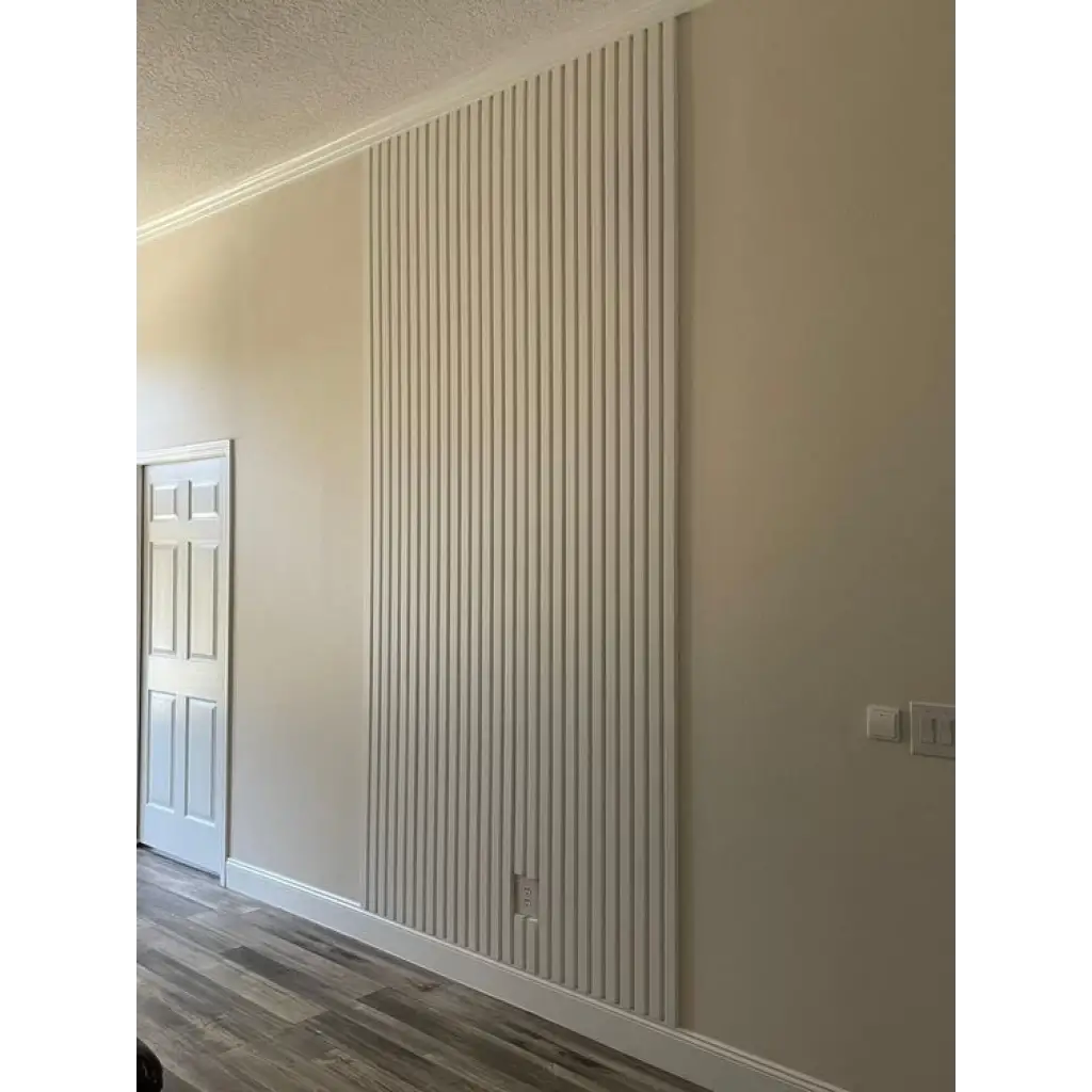 Beyaz Polimer Lambri Duvar ve Tavan Paneli - 18mm