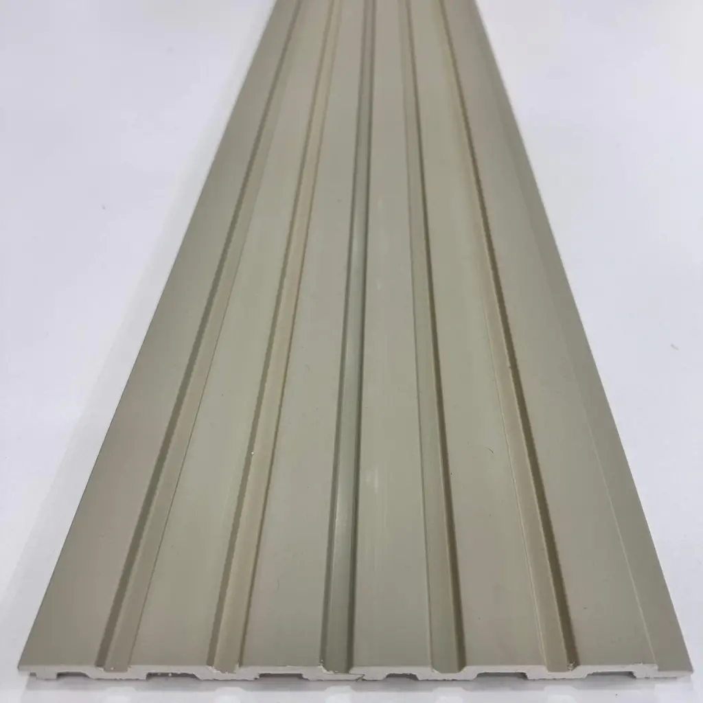 Soft Gri Polimer Lambri Duvar ve Tavan Paneli - 12mm