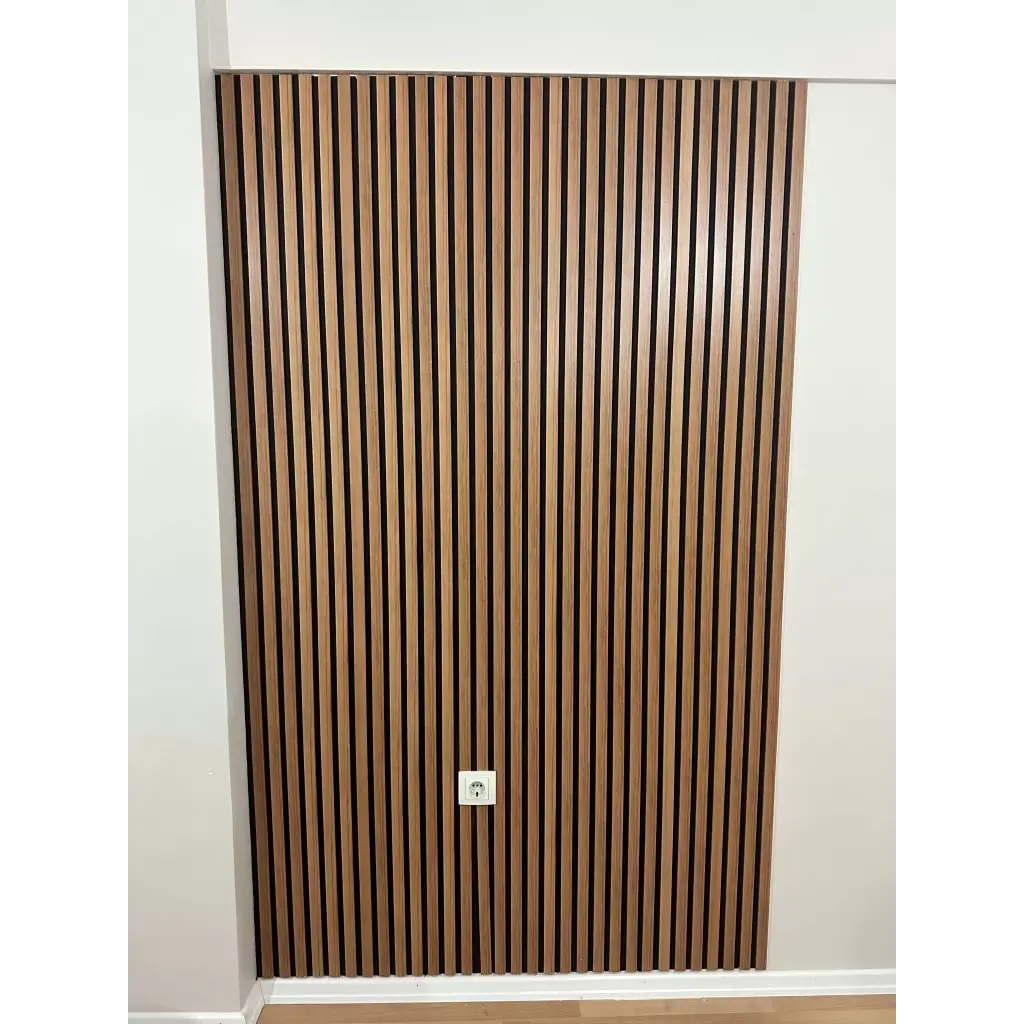 Teak Slim Duvar Kaplama Paneli 60cmx275cm