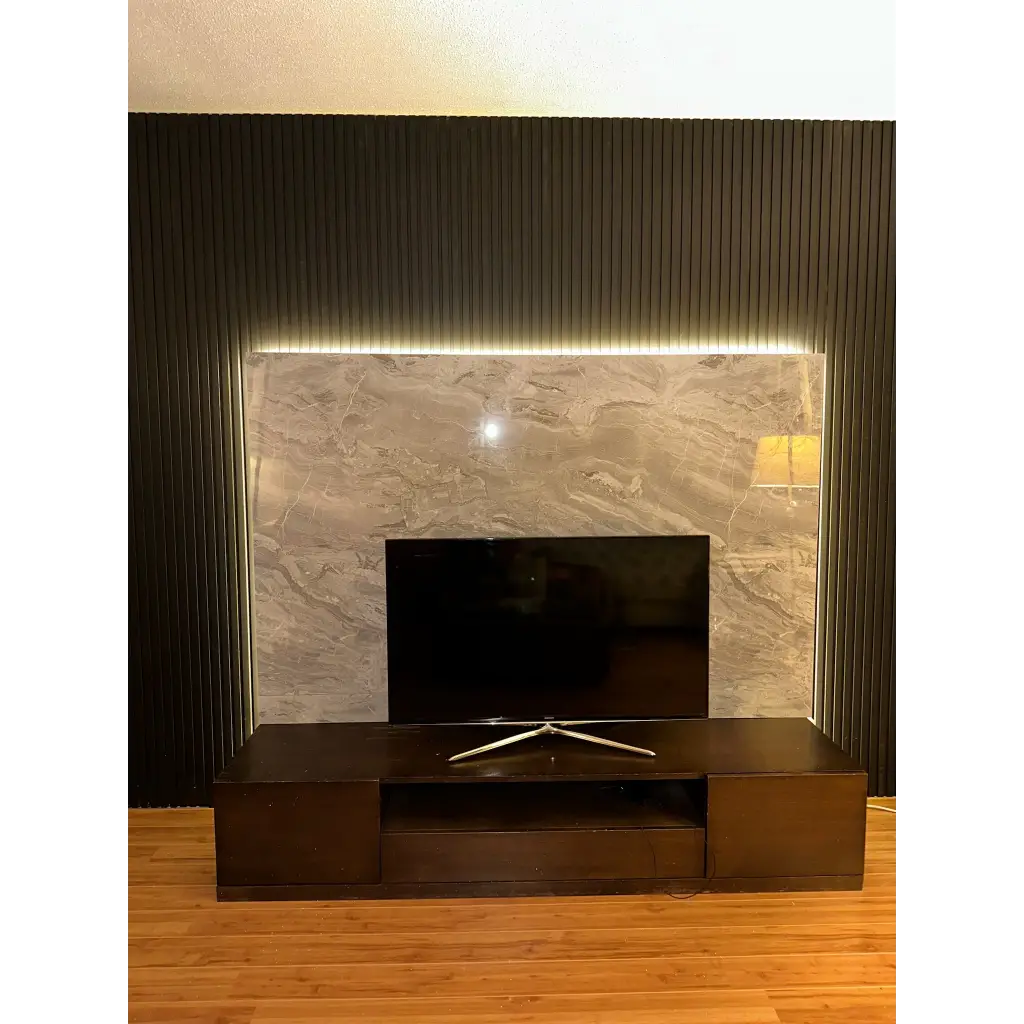 Marmori Grey Mermer Desenli Pvc Duvar Paneli 122cmx244cm