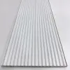 Beyaz Wave Mdf Lambri Duvar Paneli 15cmx280cm