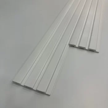 Beyaz Polimer Lambri Duvar ve Tavan Paneli - 12mm