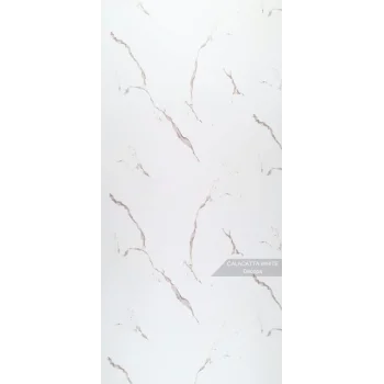 Callacatta White Mermer Desenli Pvc Duvar Paneli 122cmx244cm