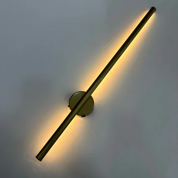 Gold Çubuk Şarjlı Led Aplik Gün Işığı 70cm