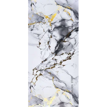 Golden Storm Mermer Desenli Pvc Duvar Paneli 1220x2440x2.2