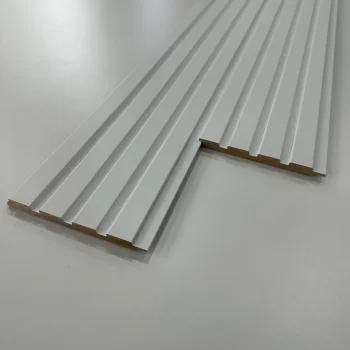 Beyaz Mdf Lambri Duvar Paneli 15cmx280cm