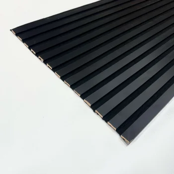 Siyah Slim Duvar Kaplama Paneli 60cmx275cm