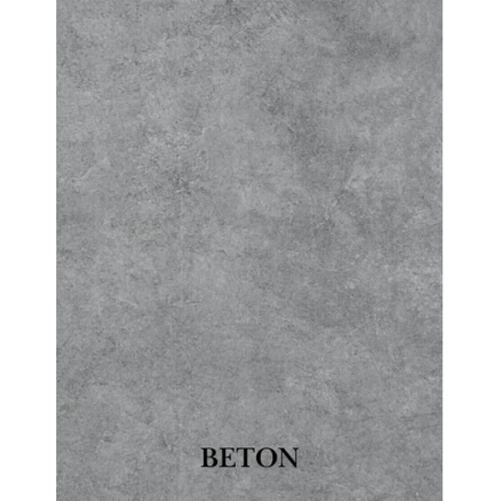 23cmX122cm BETON FLOOR DESENLİ SPC ZEMİN KAPLAMASI (9 ADET)