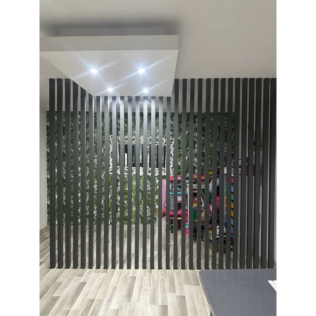 Antrasit Seperatör Bölme Profili 5cmx5cmx280cm