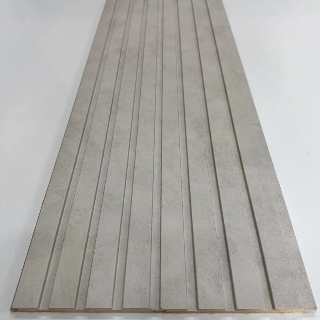 Beton Gri Mdf Lambri Duvar Paneli 15cmx280cm