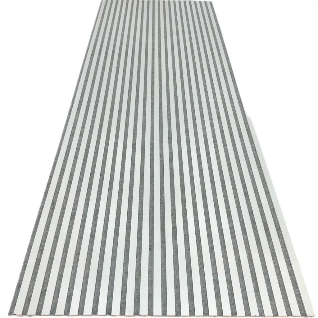 Beyaz Gri Slim Duvar Kaplama Paneli 100cmx280cm