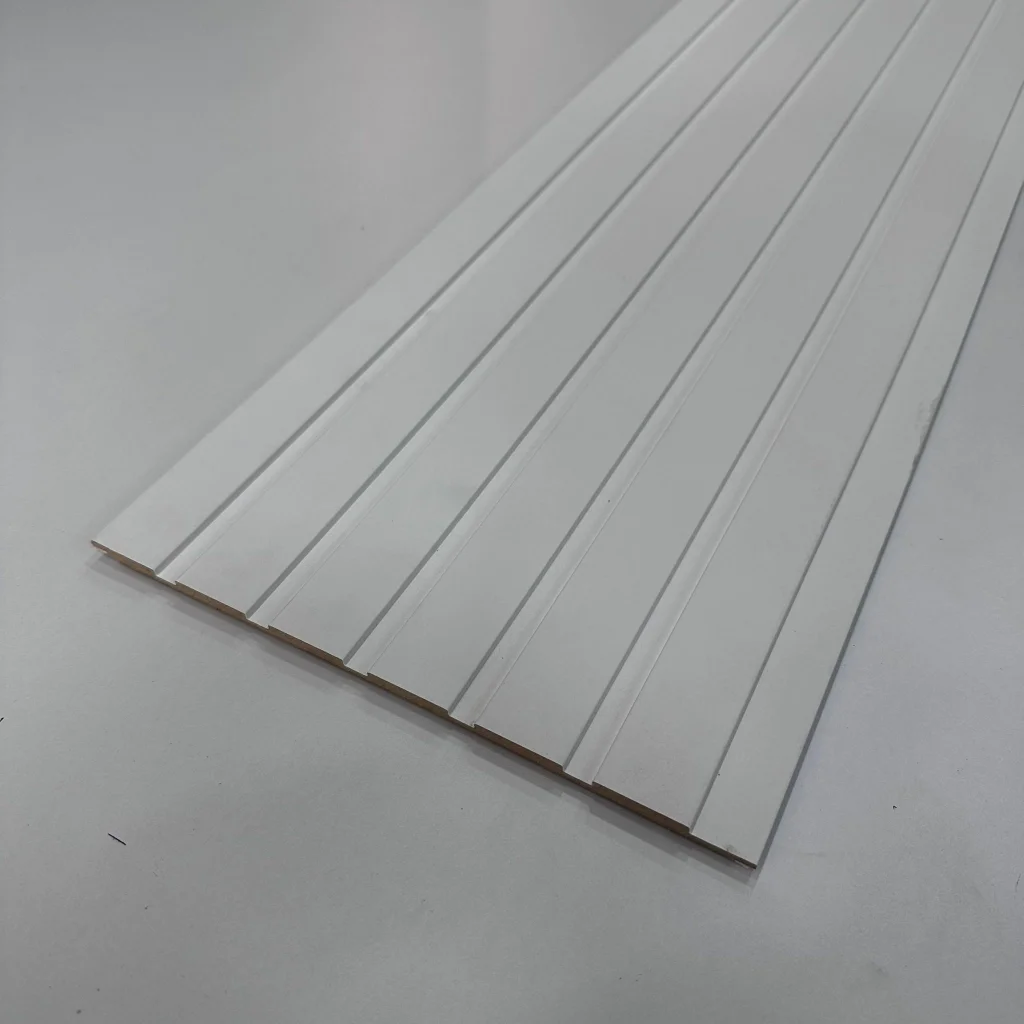 Beyaz Mdf Lambri Duvar Paneli 25cmx280cm
