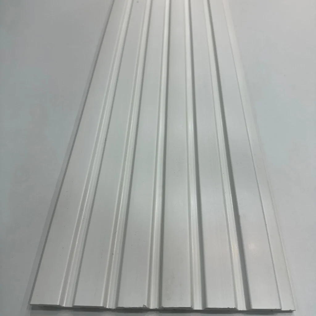 Beyaz Polimer Lambri Duvar ve Tavan Paneli - 12mm