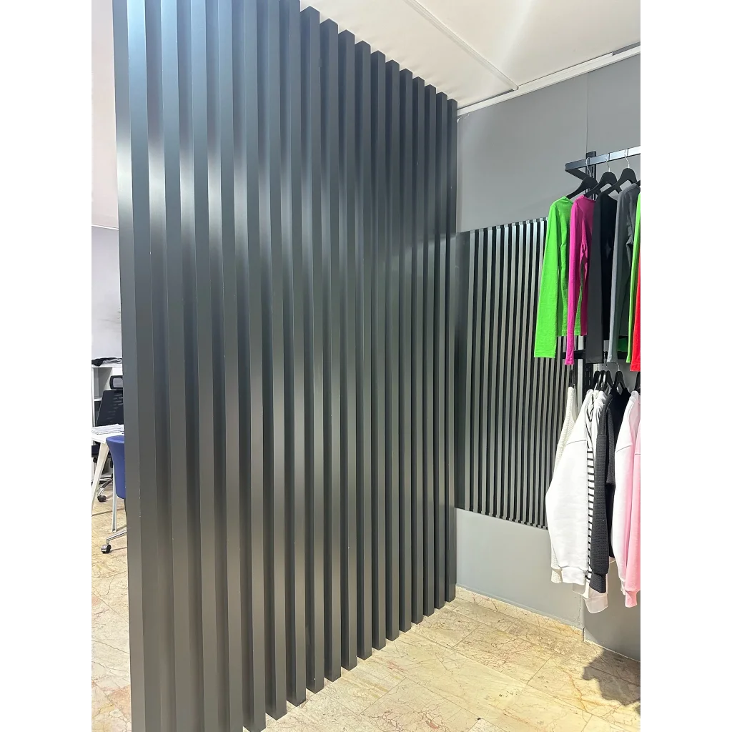 Antrasit Seperatör Bölme Profili 5cmx8cmx280cm