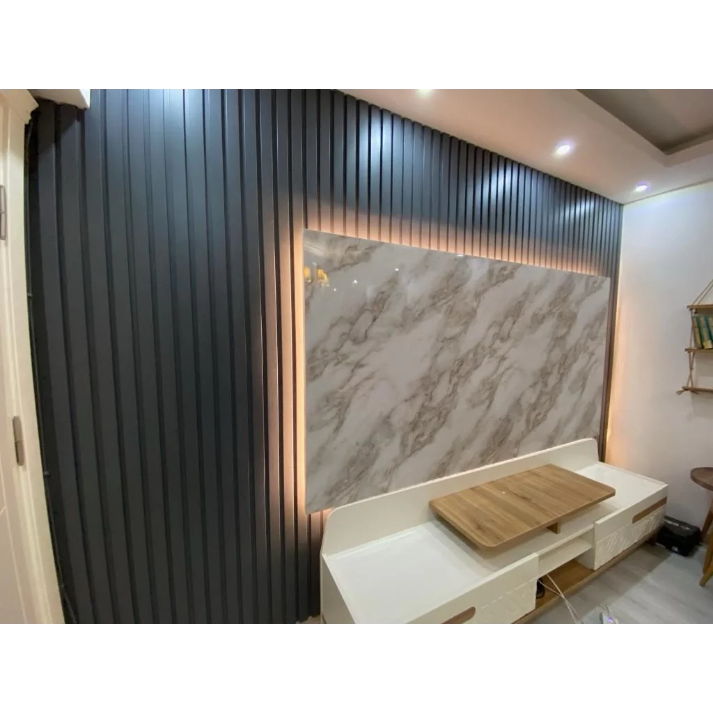 Ice Berg Beige Mermer Desenli Pvc Duvar Paneli 122cmx244cm