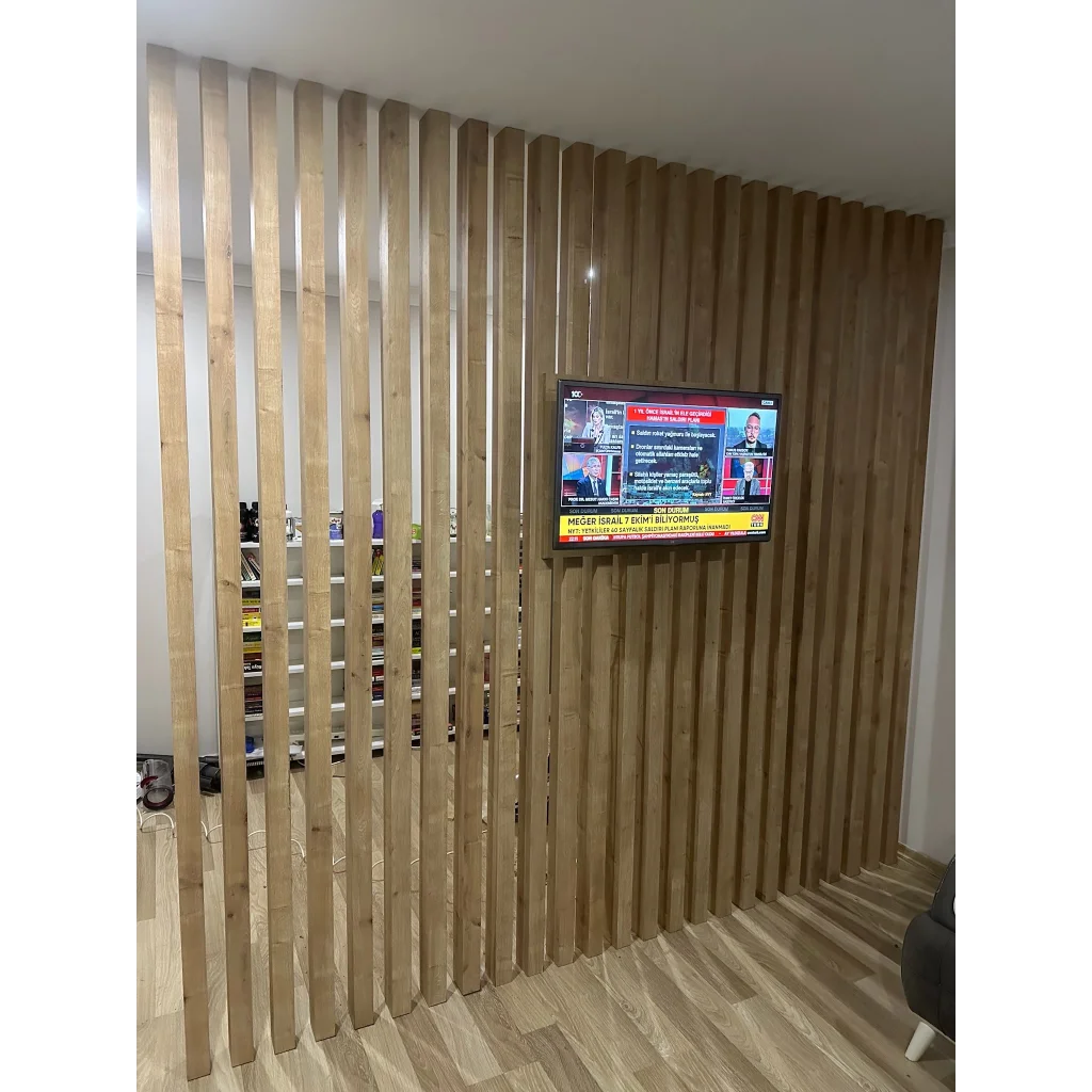 Safir Meşe Seperatör Bölme Profili 5cmx8cmx280cm