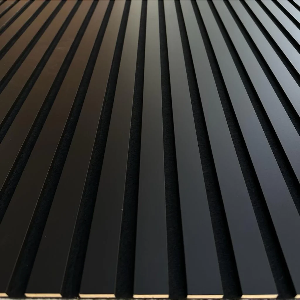 Siyah Slim Duvar Kaplama Paneli 60cmx275cm