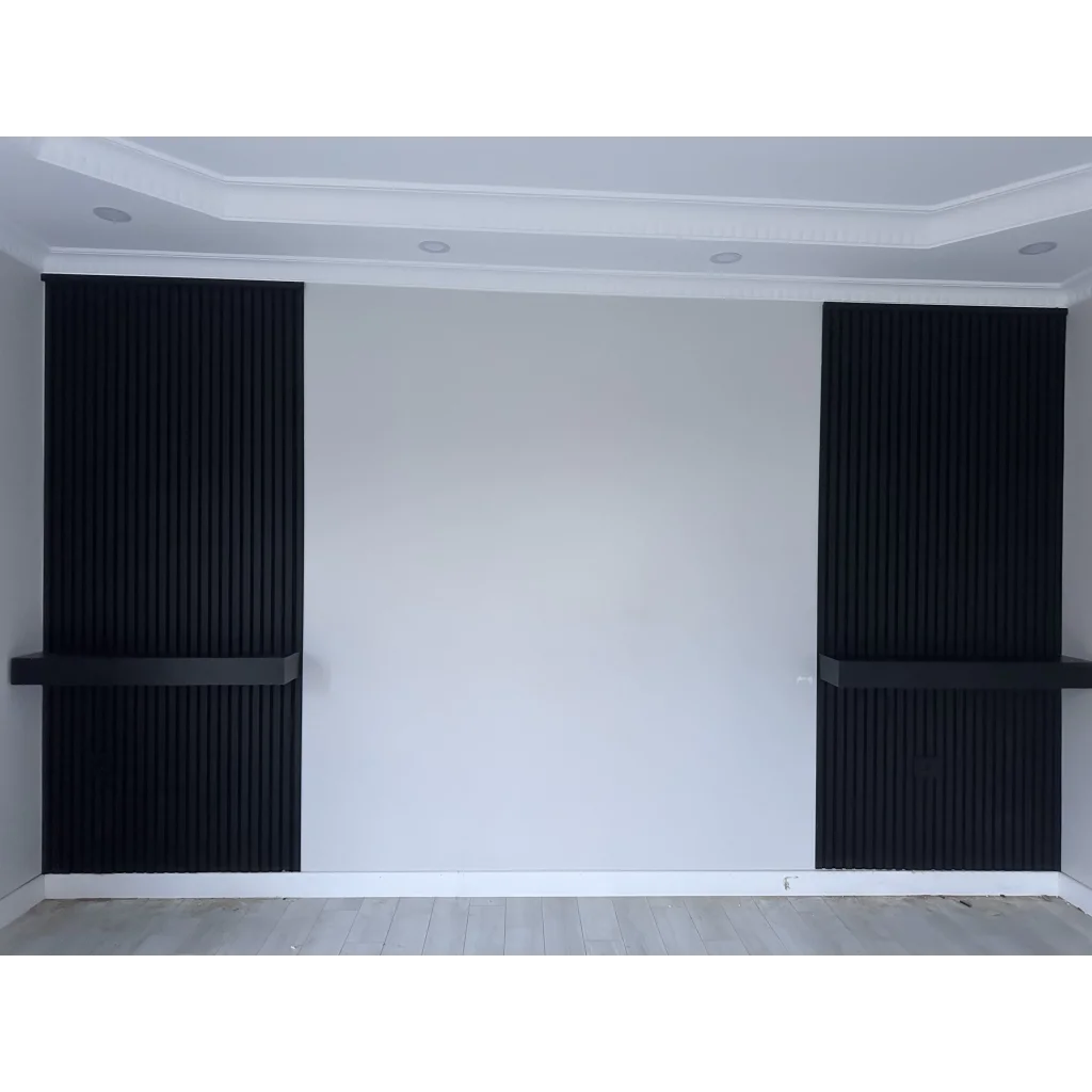 Siyah Slim Duvar Kaplama Paneli 60cmx275cm