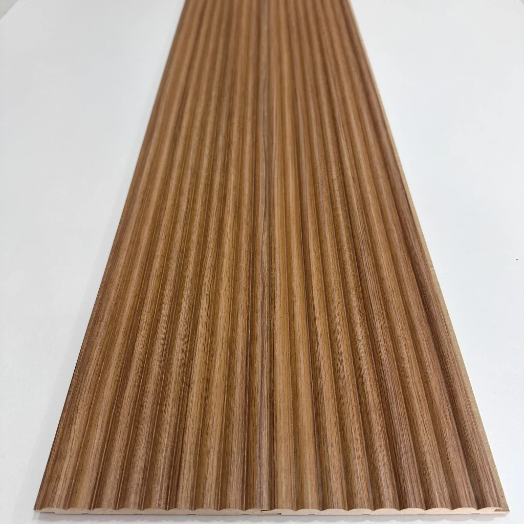 Teak Wave Mdf Lambri Duvar Paneli 15cmx280cm