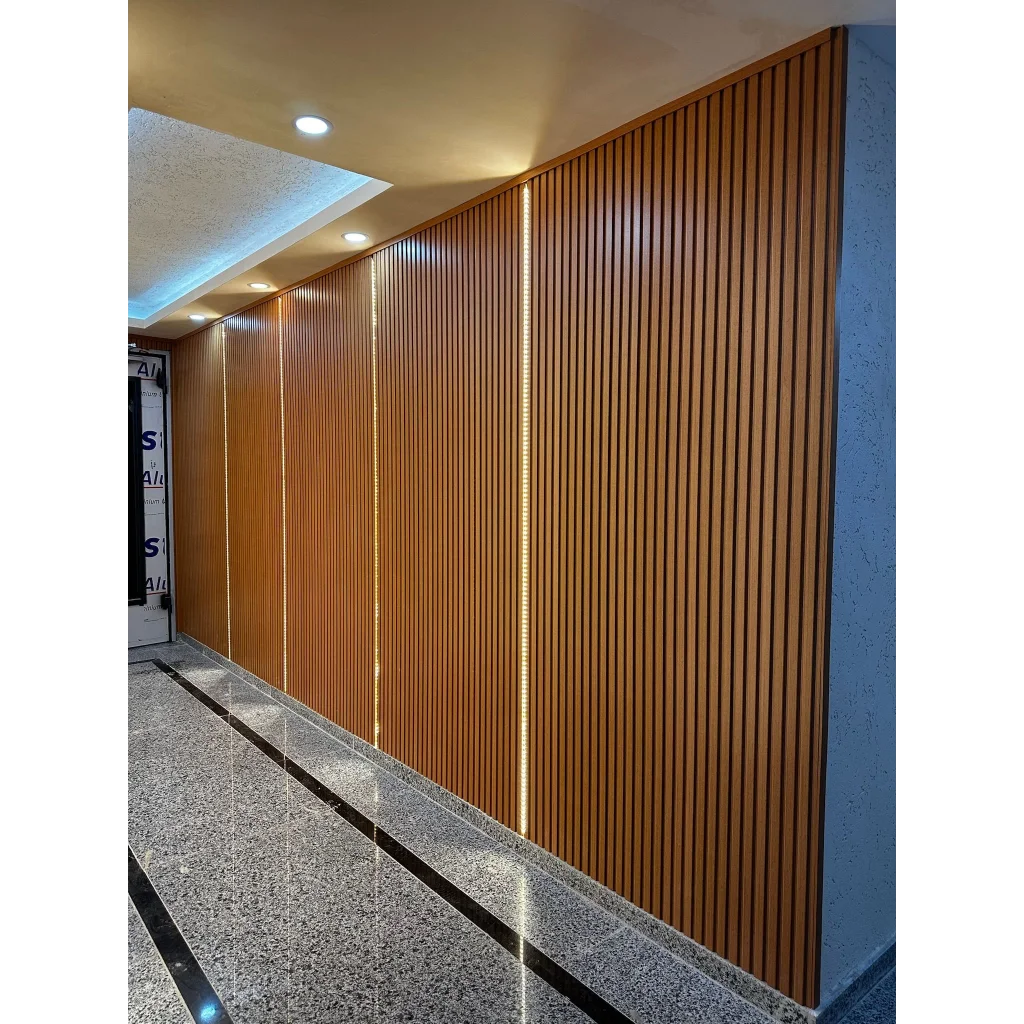 Teak Mdf Duvar Lambri Panel 12cmx275cm (12mm)