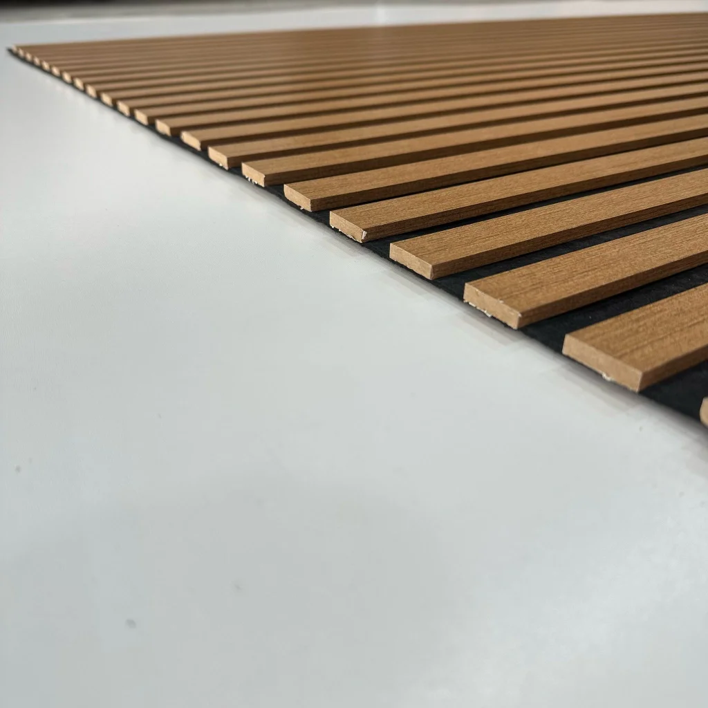 Teak Slim Duvar Kaplama Paneli 100cmx280cm