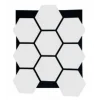 Hexagon Akustik Altıgen Duvar Paneli Beyaz 65cmx80cm